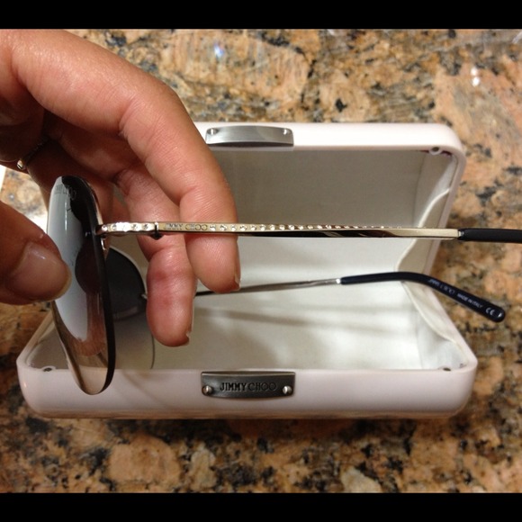 Jimmy Choo Aviator Sunglasses main image 4