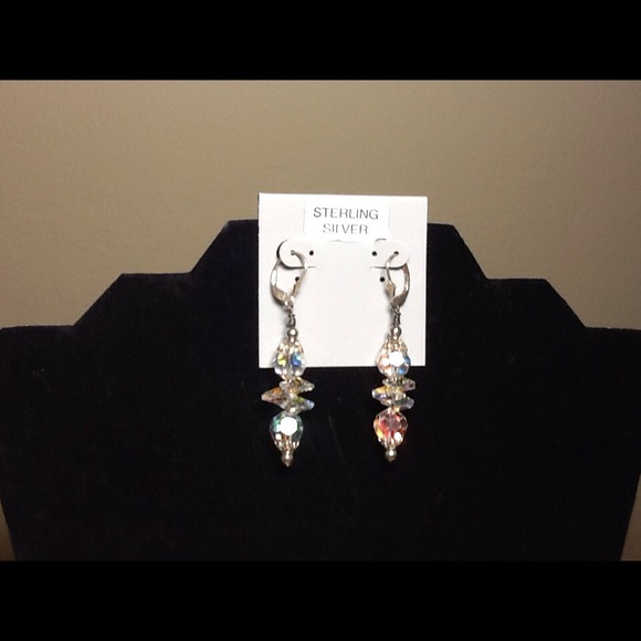 Sterling Silver, Swarovski Crystal - Picture 1 of 1