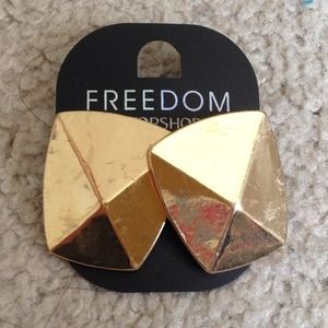 Topshop Gold Earrings