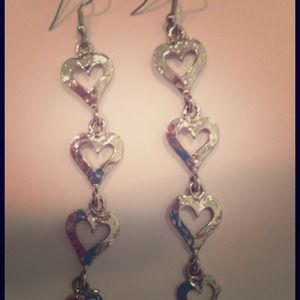 LONG HEARTS EARRINGS