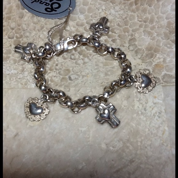 Sterling Silver Childs Charm Bracelet - Picture 2 of 2