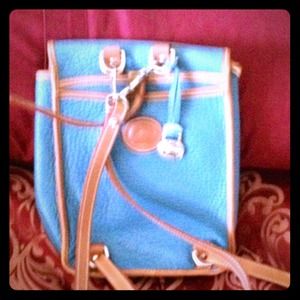 Dooney & Bourke backpack bag All weather leather.