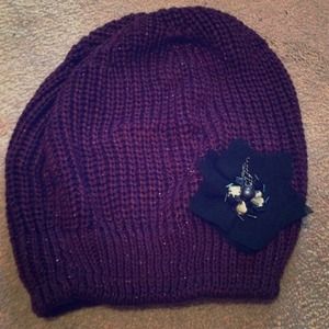 NWOT Purple Hat