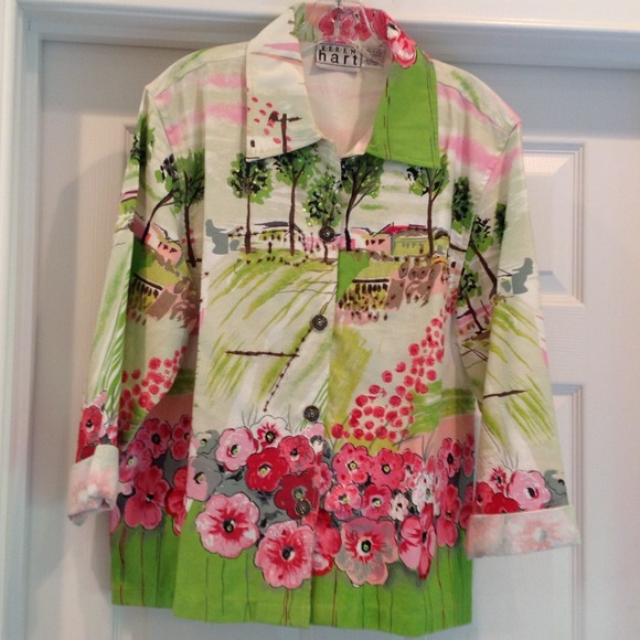 BUNDLED FOR GLISTON Colorful jacket, size L