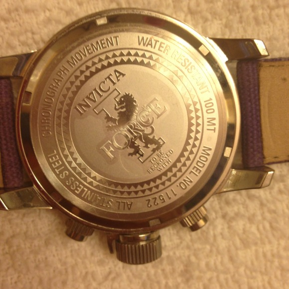 Reduced! Purple invicta watch