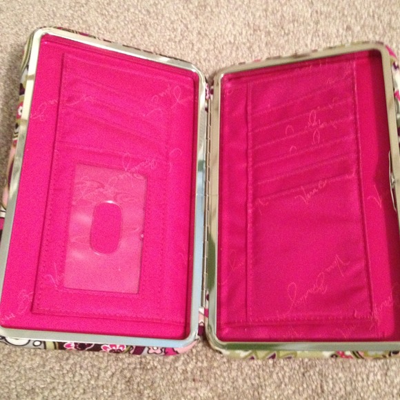 Large vera Bradley wallet - Picture 2 of 3
