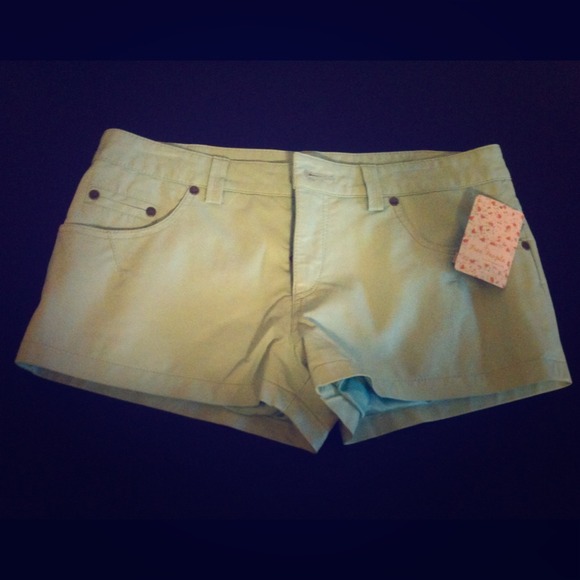 Free People Vegan Leather Shorts