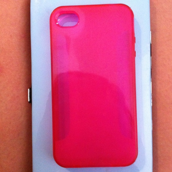 Hot Pink iPhone 4 case - Picture 1 of 2