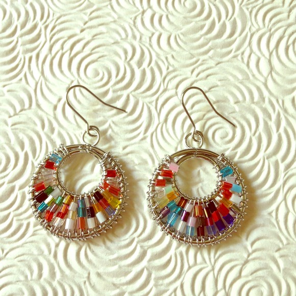 Colorful earrings