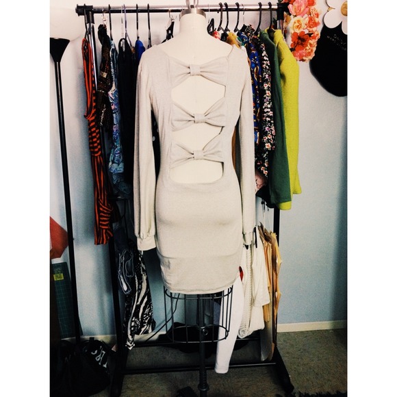 Bow Back Dress