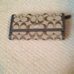 Coach wallet.