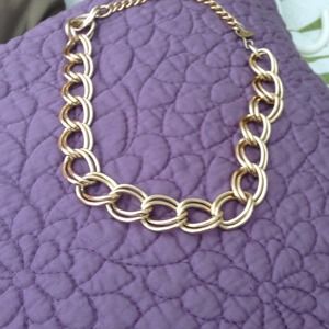 Vintage light weight gold chain.