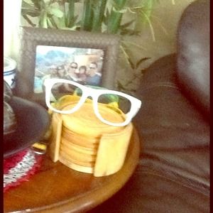 White Lincoln sunglasses