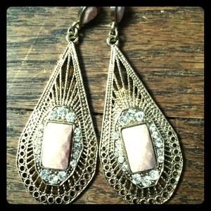 Drop statement earrings