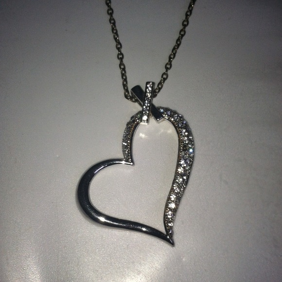 Jeweled Heart Necklace