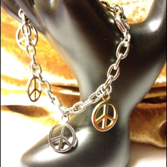 ✌ PEACE sign Bracelet