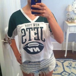 PINK Victoria's Secret NY jets football jersey