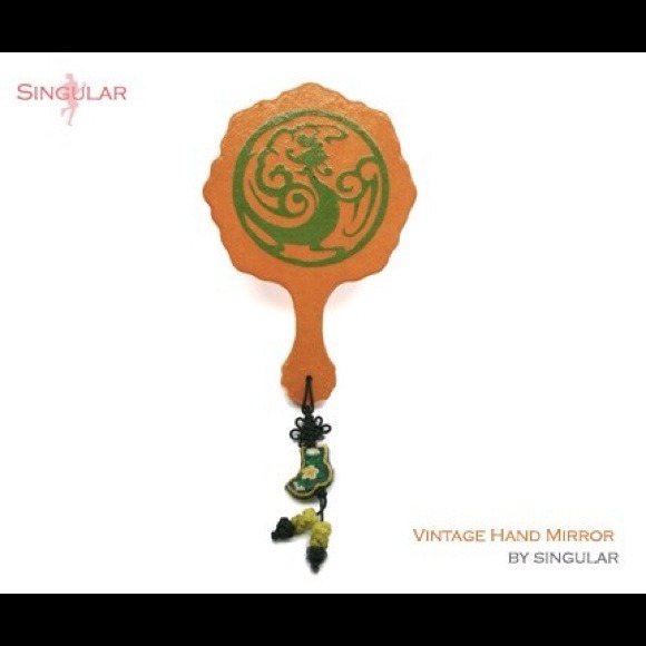 Korean traditional handcraft hand mirror