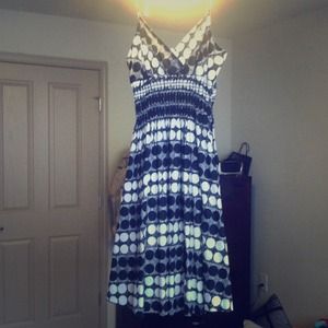 Black and white sundress