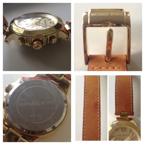 ❌SOLD❌Michael Kors Equestrian Heritage Wrap Watch - Picture 2 of 4