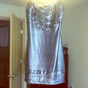 Cute silver dress!