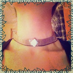 🌸🌸silver diamond choker🌸🌸