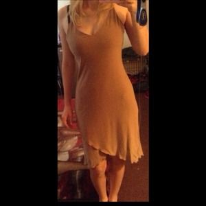 forever 21 brown sparkle summer cocktail dress