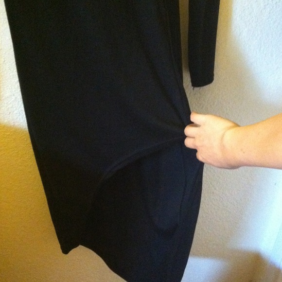 Traded! Asymmetrical long sleeve dress - Picture 3 of 3