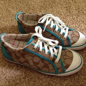Bundle of Authentic Coach tennis shoes