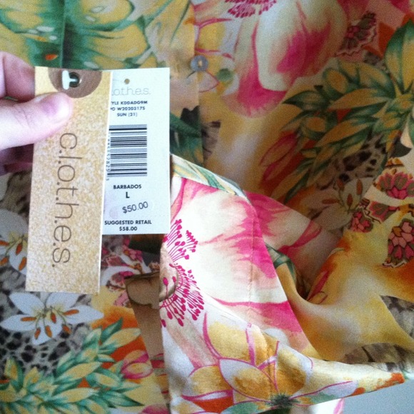 BRAND NEW - 100% SILK BLOUSE - Picture 3 of 3