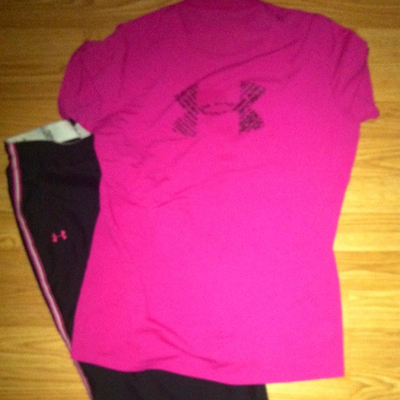 Under Armour Workout set Sizes Medium & Large