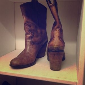 Lucky brand cowboy boots Clearance