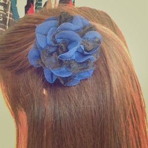 Rose hair pin
