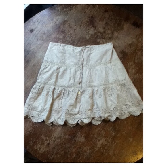 Tan skirt