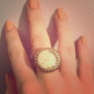 Vintage clock ring