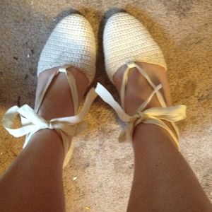 Ballet Tied Crochet Wedges