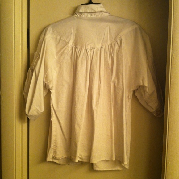 White Button Up - Picture 2 of 3