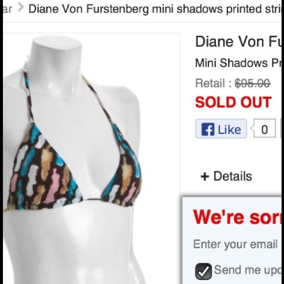 🐠DVF String Bikini🐠 resort swimwear!🚨SALE!⏳⌛️🚨 - Picture 2 of 3