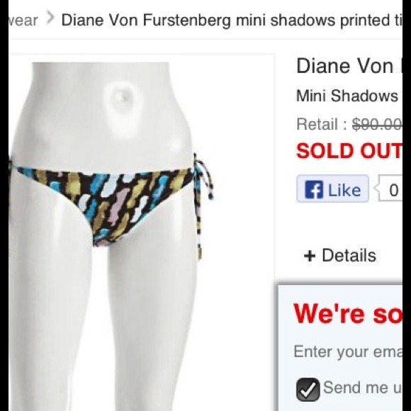 🐠DVF String Bikini🐠 resort swimwear!🚨SALE!⏳⌛️🚨 - Picture 3 of 3