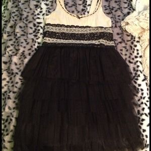 Tulle bottom dress