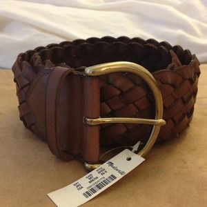 Madewell Braided Embers Belt in Sz XS/S