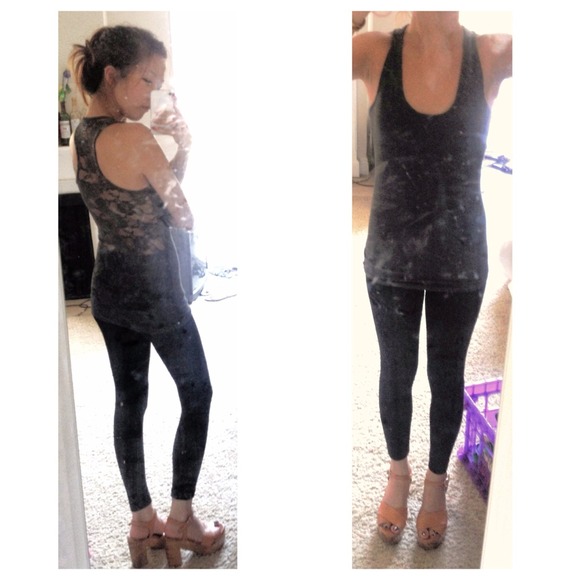 Fully Laced Back Racerback Tank S