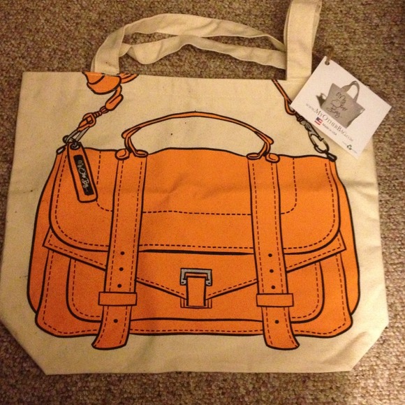 "My Other Bag" Canvas Tote