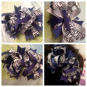 Zebra bow