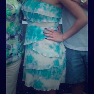 Pins and Needles medium tie dye dress