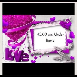 $5.00 & Under Items