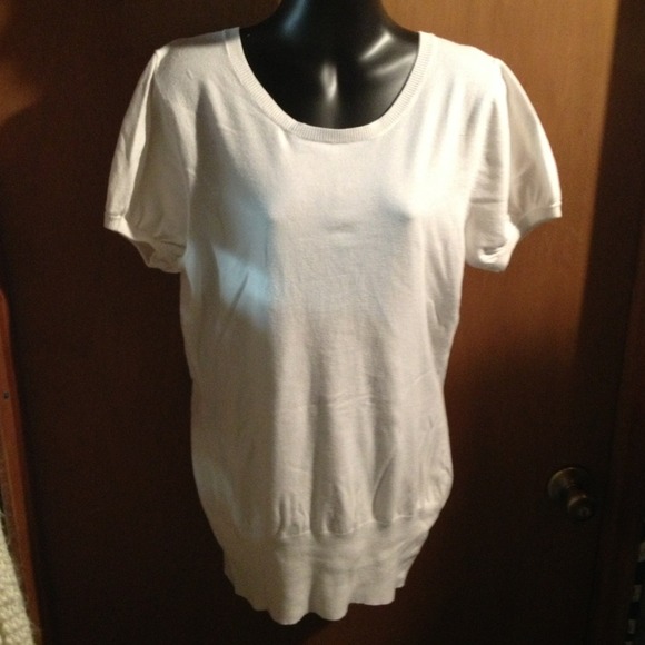 👕White long shirt wore with tights👕