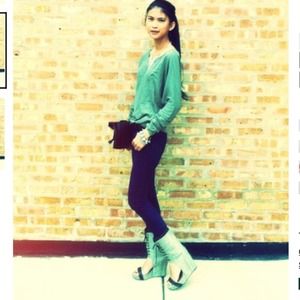 Jeffrey Campbell Lace up Wedge