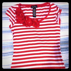 Nautically inspired top