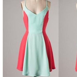 Pink & Mint Dress